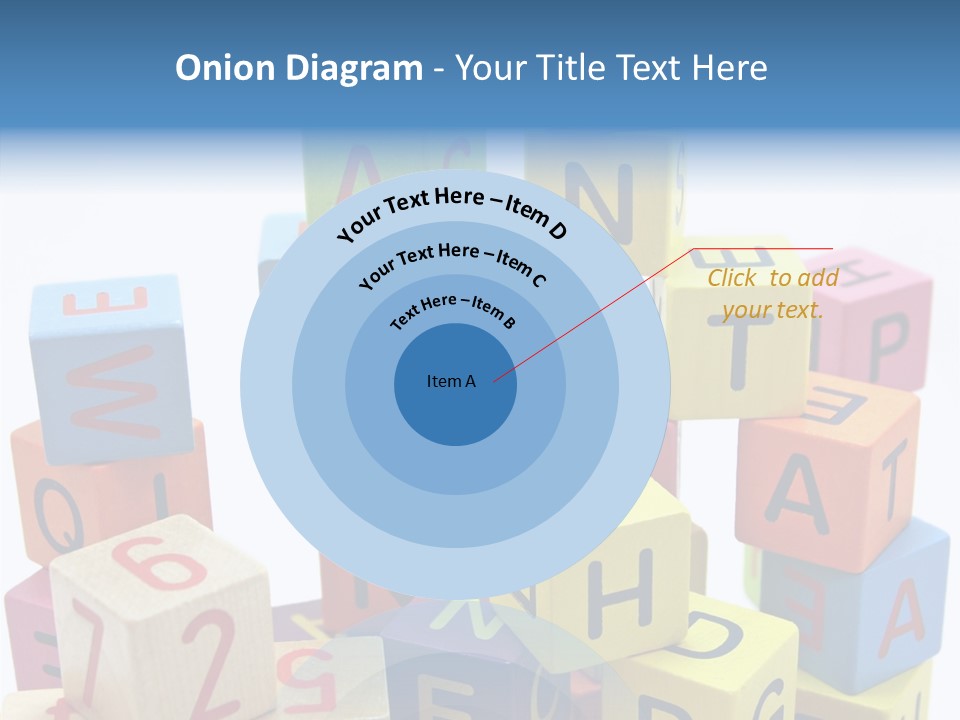 Game Alphabet Wooden PowerPoint Template