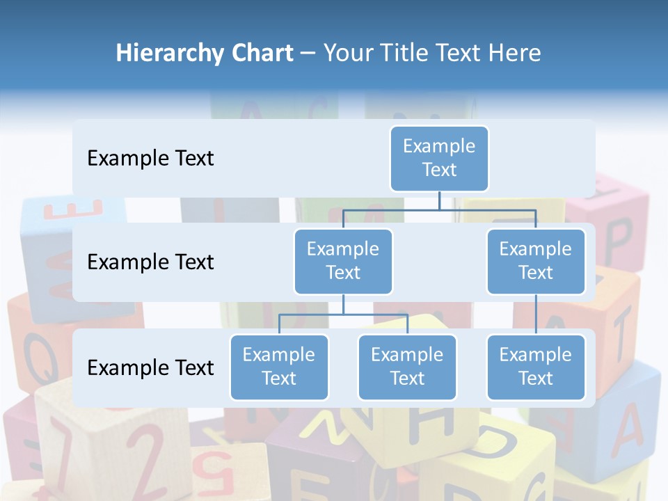 Game Alphabet Wooden PowerPoint Template
