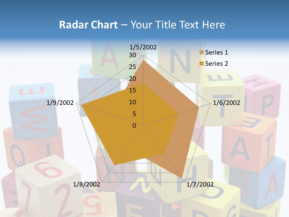 Game Alphabet Wooden PowerPoint Template