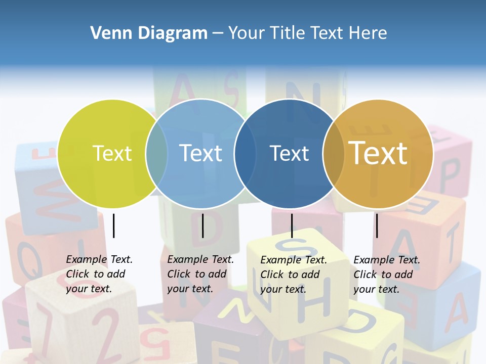 Game Alphabet Wooden PowerPoint Template