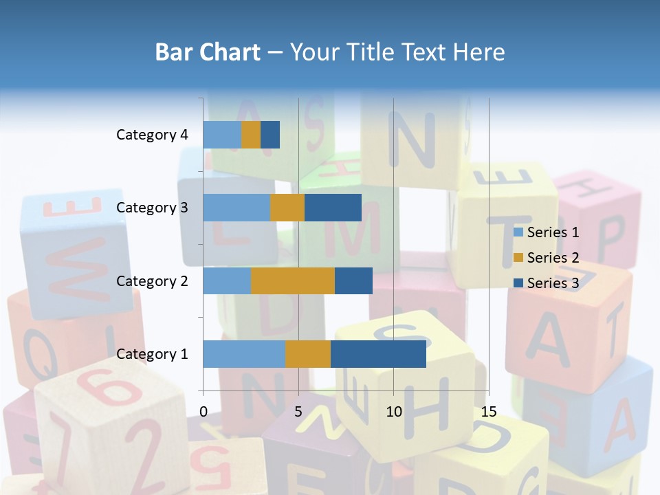 Game Alphabet Wooden PowerPoint Template