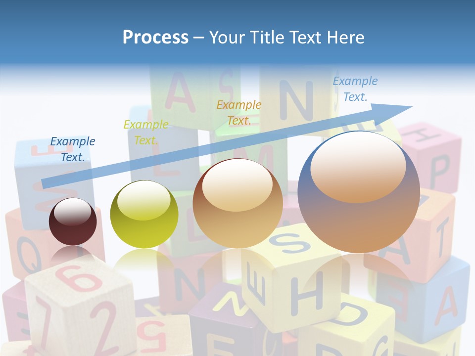 Game Alphabet Wooden PowerPoint Template