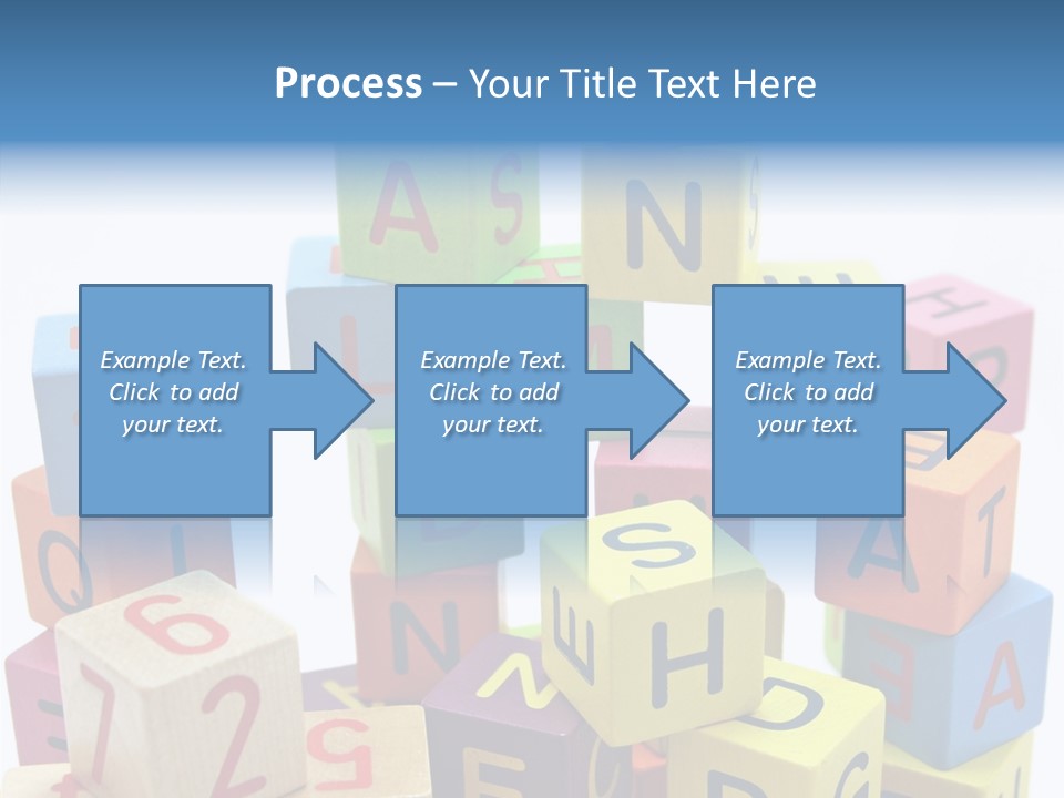 Game Alphabet Wooden PowerPoint Template