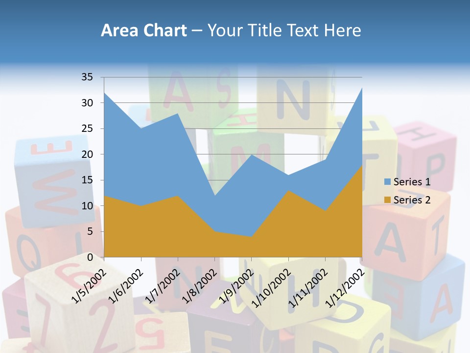 Game Alphabet Wooden PowerPoint Template