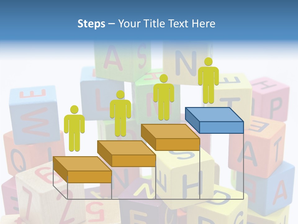 Game Alphabet Wooden PowerPoint Template