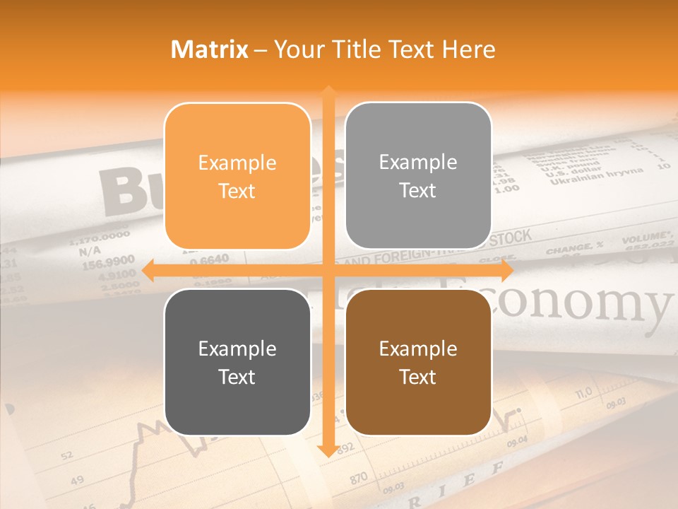 Text Print Everyday PowerPoint Template