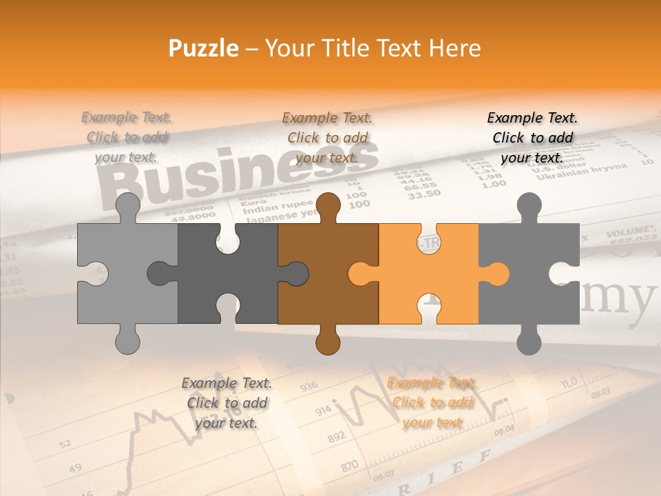 Text Print Everyday PowerPoint Template