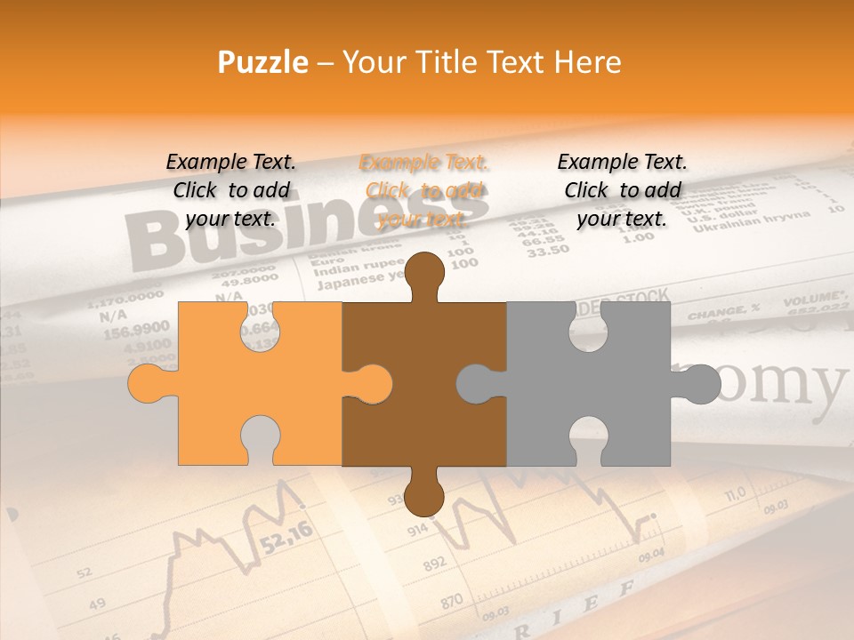 Text Print Everyday PowerPoint Template