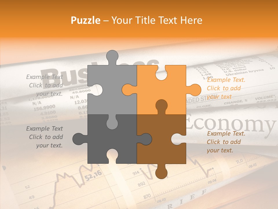 Text Print Everyday PowerPoint Template