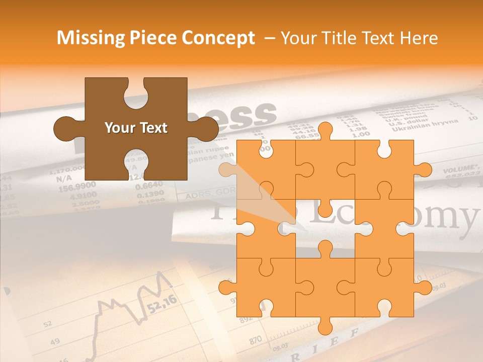 Text Print Everyday PowerPoint Template