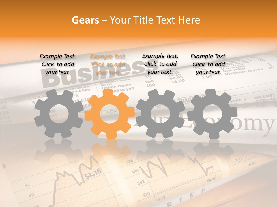 Text Print Everyday PowerPoint Template