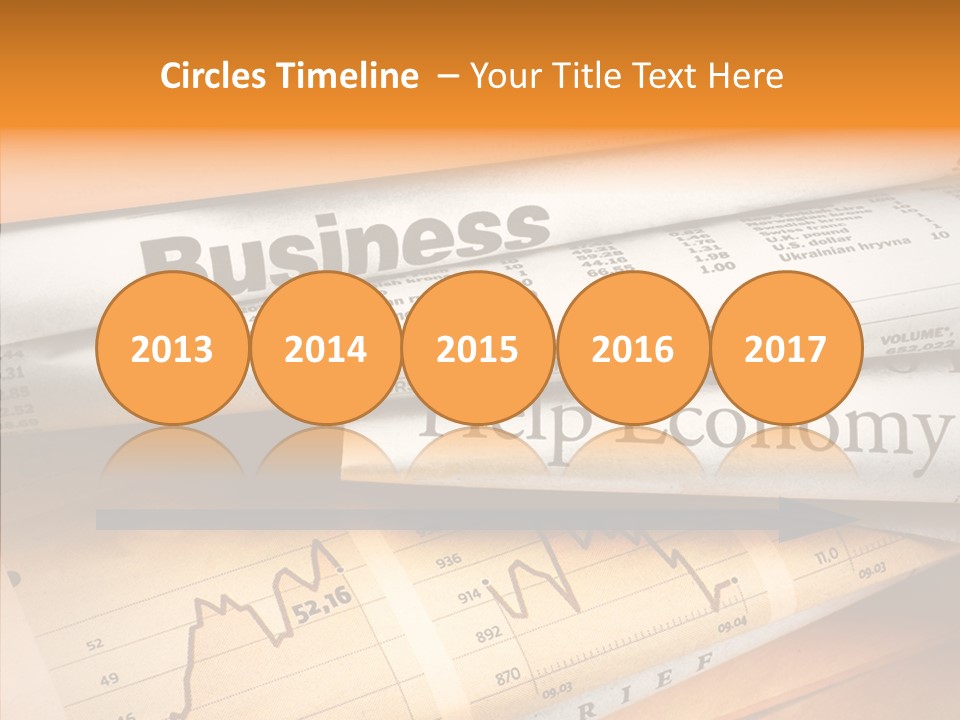 Text Print Everyday PowerPoint Template