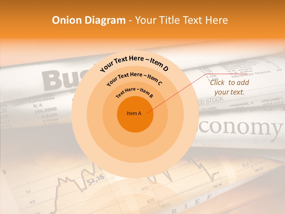 Text Print Everyday PowerPoint Template
