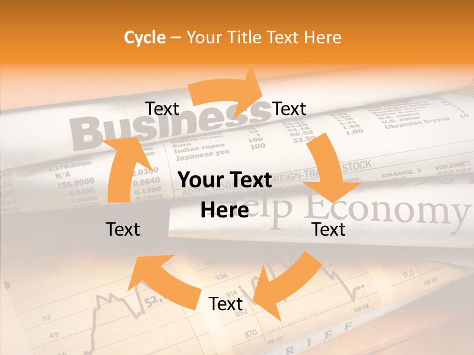 Text Print Everyday PowerPoint Template