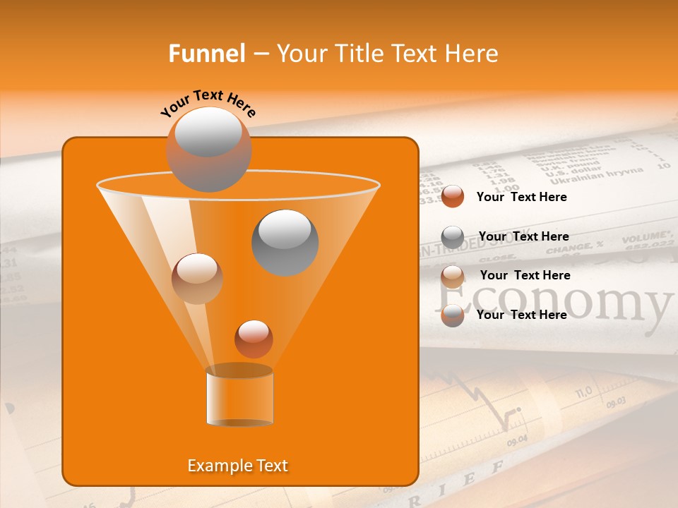 Text Print Everyday PowerPoint Template