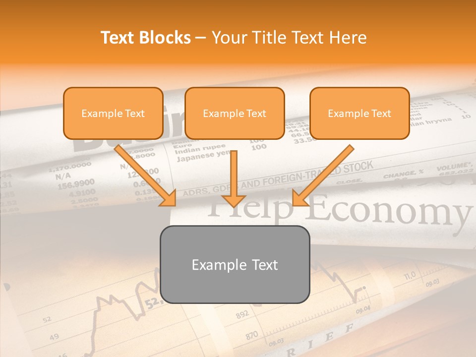 Text Print Everyday PowerPoint Template