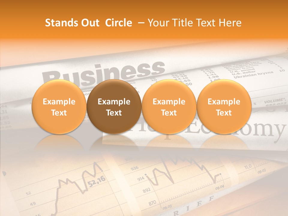 Text Print Everyday PowerPoint Template