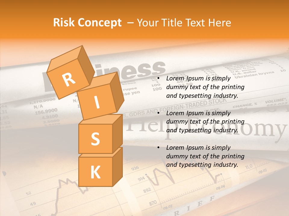 Text Print Everyday PowerPoint Template