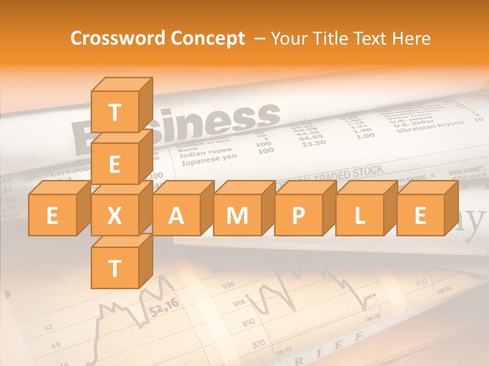 Text Print Everyday PowerPoint Template