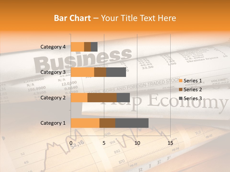 Text Print Everyday PowerPoint Template