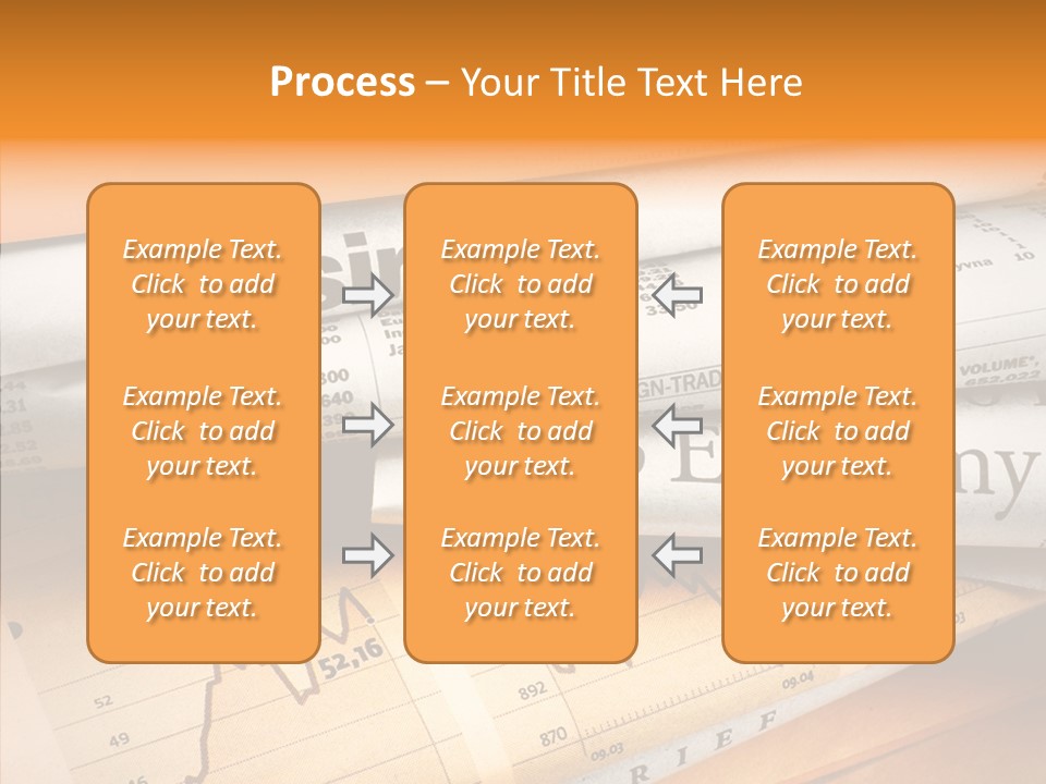 Text Print Everyday PowerPoint Template