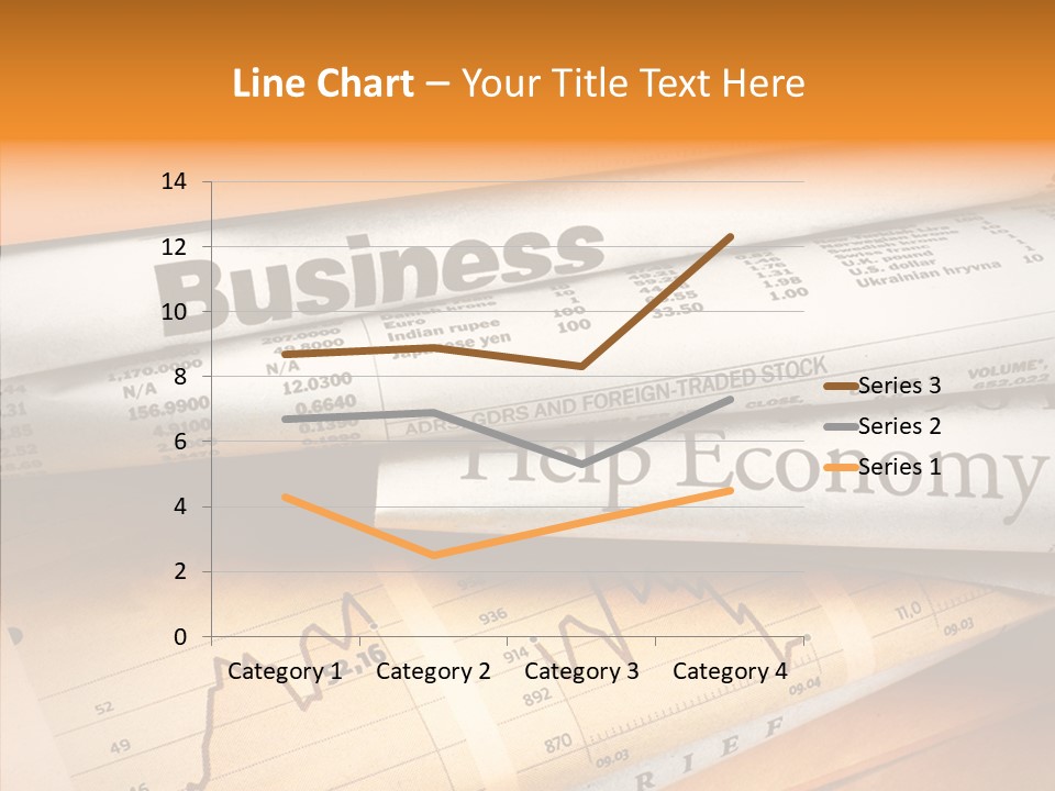 Text Print Everyday PowerPoint Template