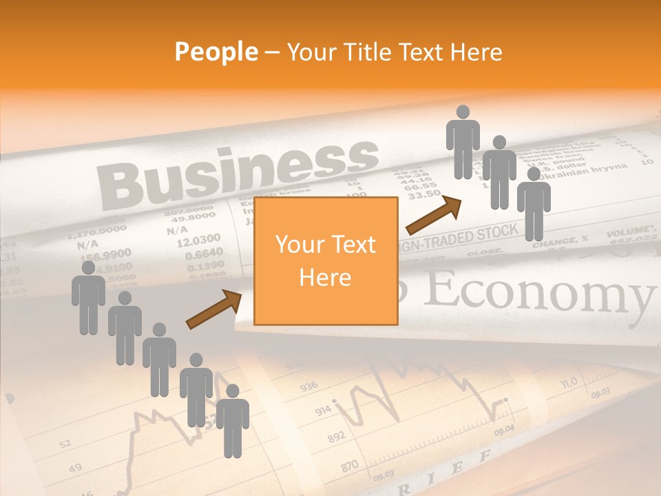 Text Print Everyday PowerPoint Template