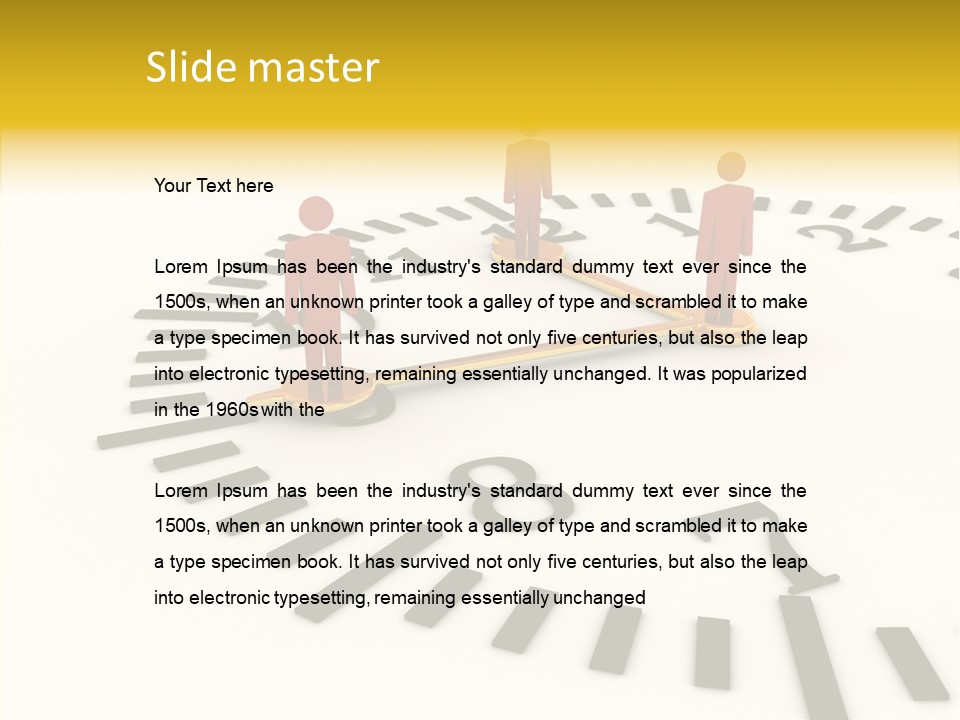 Team Conceptual Symbol PowerPoint Template