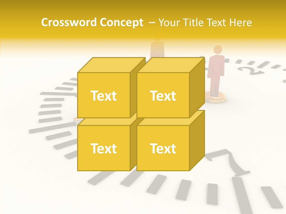 Team Conceptual Symbol PowerPoint Template