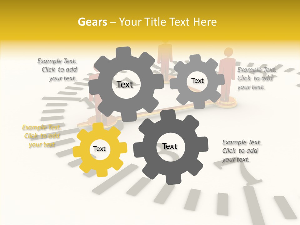 Team Conceptual Symbol PowerPoint Template