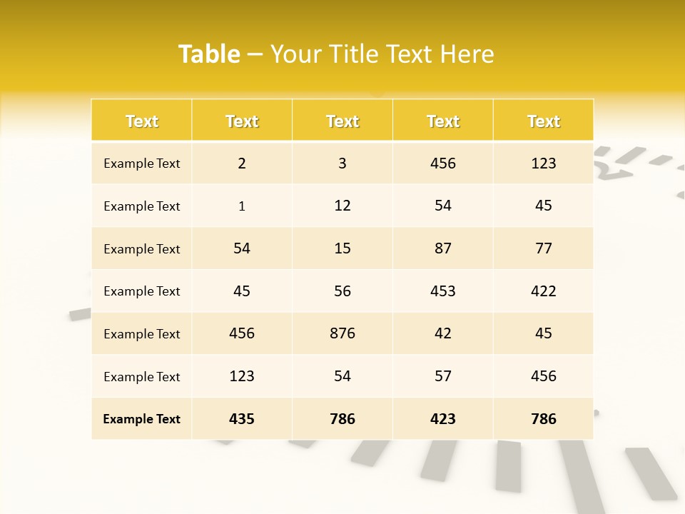 Team Conceptual Symbol PowerPoint Template
