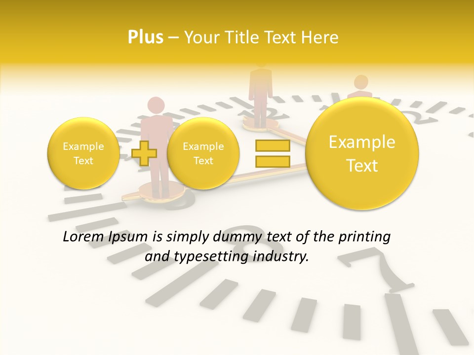 Team Conceptual Symbol PowerPoint Template