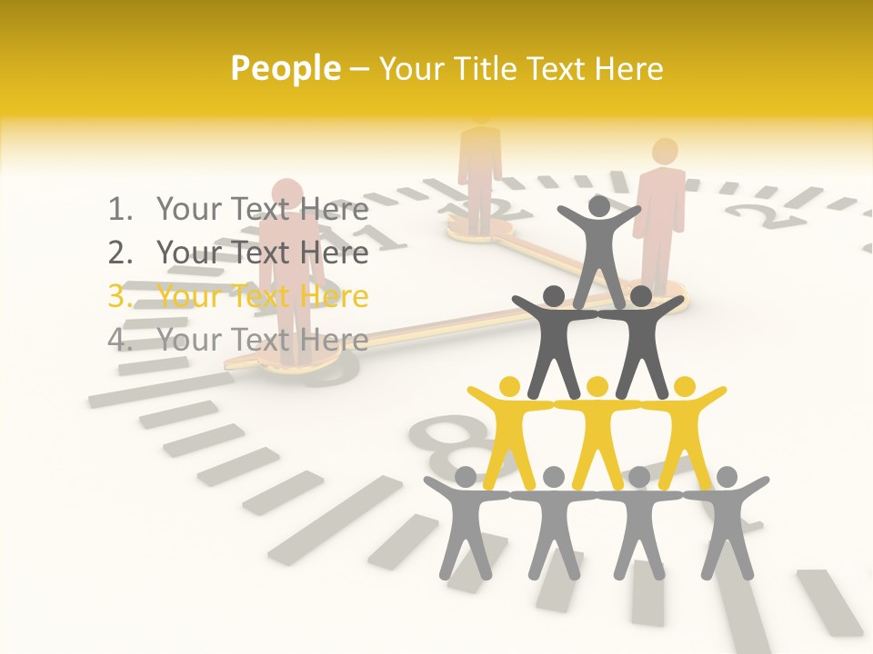 Team Conceptual Symbol PowerPoint Template