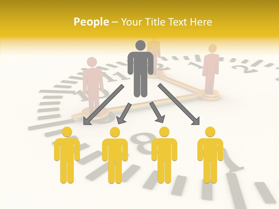 Team Conceptual Symbol PowerPoint Template