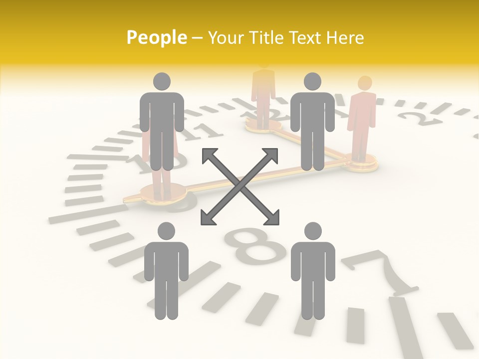 Team Conceptual Symbol PowerPoint Template