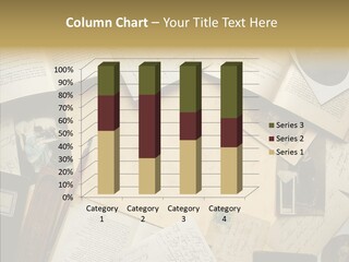 Correspondence Words Memories PowerPoint Template