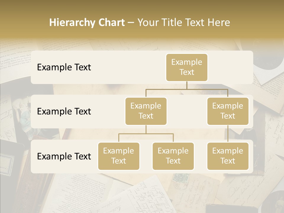 Correspondence Words Memories PowerPoint Template