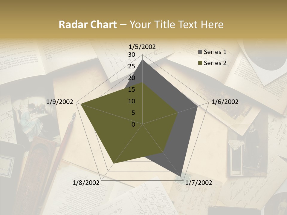 Correspondence Words Memories PowerPoint Template