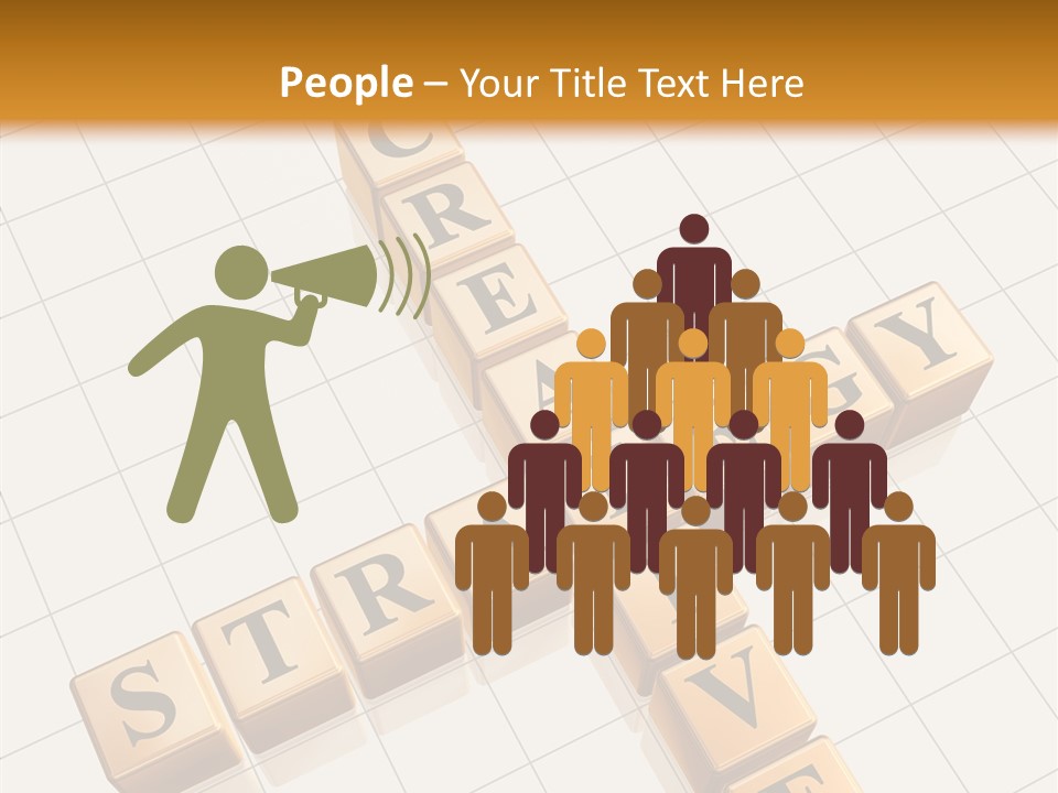 Advancement Job Originality PowerPoint Template