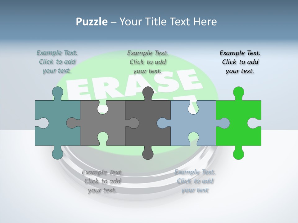 Adviser Economy Green PowerPoint Template