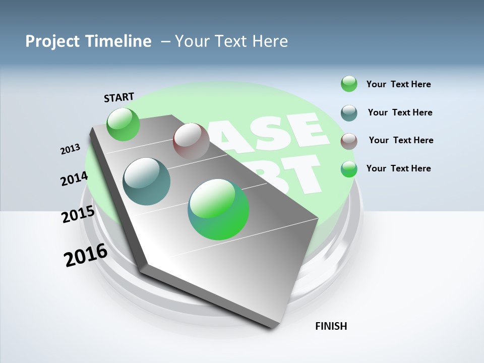 Adviser Economy Green PowerPoint Template
