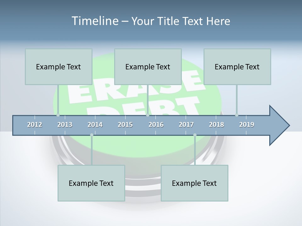 Adviser Economy Green PowerPoint Template