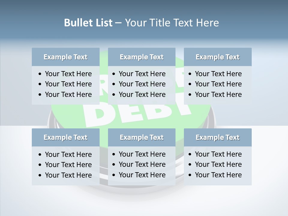 Adviser Economy Green PowerPoint Template