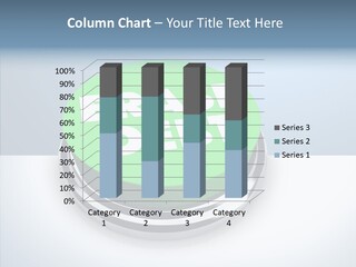 Adviser Economy Green PowerPoint Template