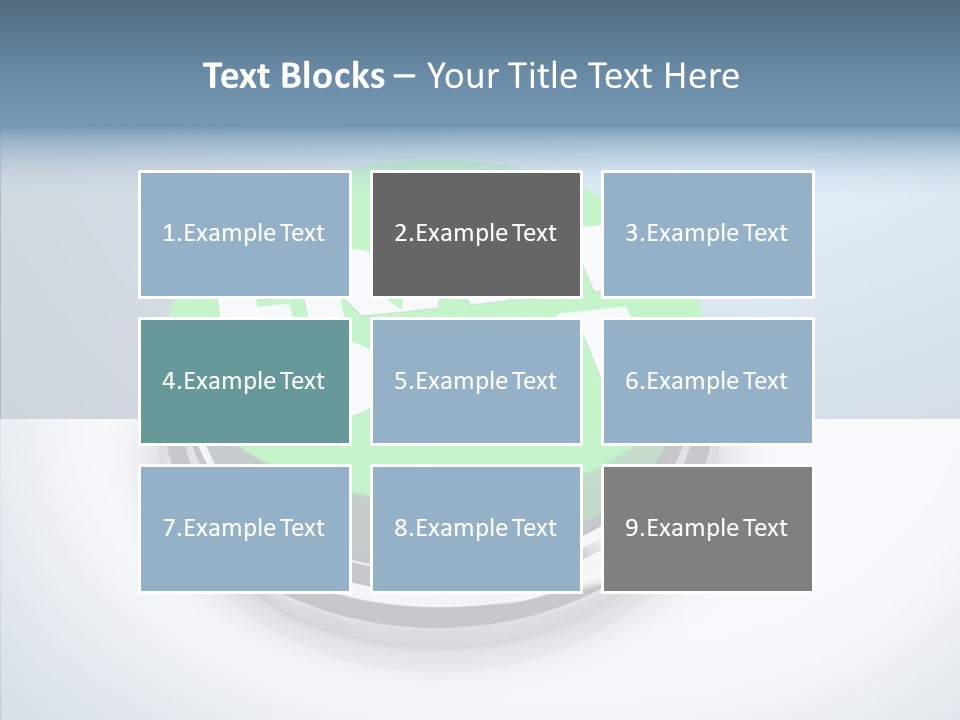 Adviser Economy Green PowerPoint Template