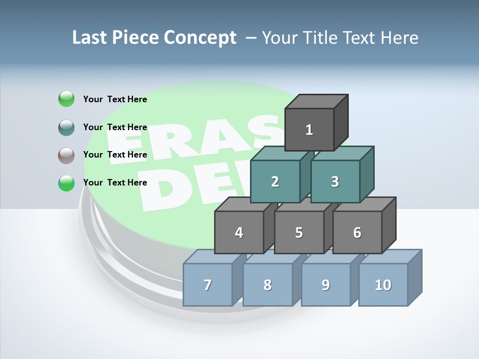Adviser Economy Green PowerPoint Template