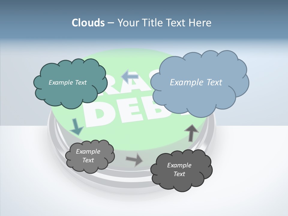 Adviser Economy Green PowerPoint Template