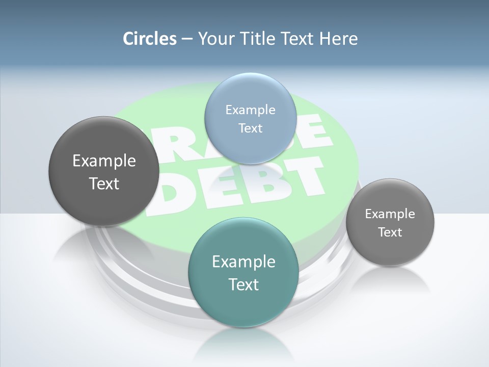 Adviser Economy Green PowerPoint Template