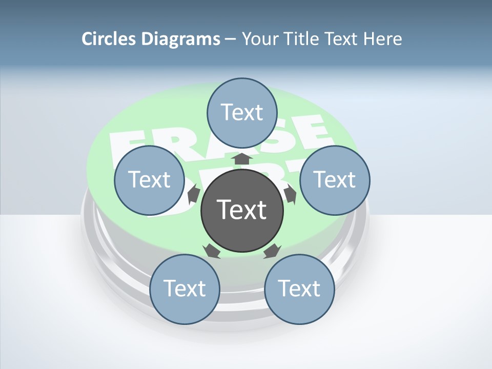 Adviser Economy Green PowerPoint Template