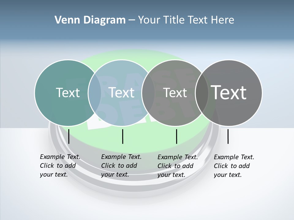 Adviser Economy Green PowerPoint Template